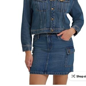 Lee Blue Denim Skirt sizes 6 and 4